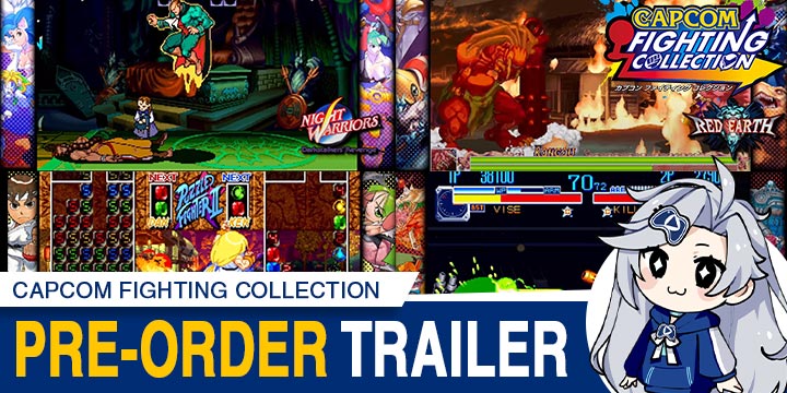 Update, News, Pre-order Trailer, Capcom Fighting Collection, Switch, Nintendo Switch, PS4, PlayStation 4, release date, game overview, Japan, pre-order now, price, screenshots, features, trailer, Capcom, カプコン ファイティング コレクション