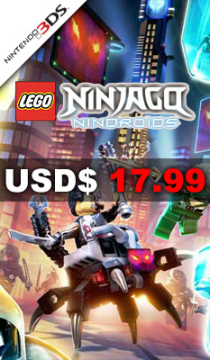 LEGO Ninjago: Nindroids Warner Home Video Games
