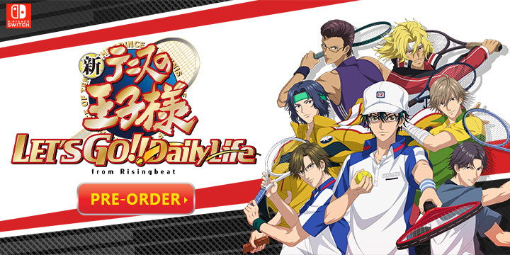 New Prince of Tennis LET’S GO!! ~Daily Life~ from RisingBeat, New Prince of Tennis LET’S GO!! Daily Life from RisingBeat, The New Prince of Tennis, The Prince of Tennis, Nintendo Switch, Switch, Japan, BushiRoad, trailer, screenshots, Prince of Tennis