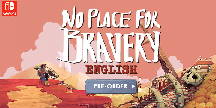 No Place for Bravery, Nintendo Switch, Switch, Japan, English, gameplay, features, release date, price, trailer, screenshots, Beep Japan