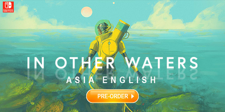 In Other Waters (English), In Other Waters, In Other Waters English, Nintendo switch, Switch, release date, trailer, screenshots, pre-order now, features, Asia, 1Print Games, Asia English