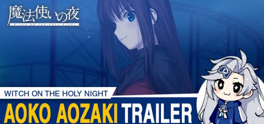 Witch on the Holy Night (English), Mahoutsukai no Your, Mahoutsukai no Yoru: Witch on the Holy Night, Witch on the Holy Night, Nintendo Switch, Switch, Aniplex, Japan, release date, price, trailer, pre-order, Type-Moon, news, update, Aoko Aozaki trailer