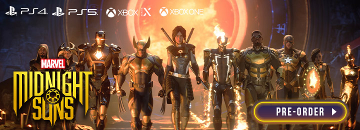 Marvel's Midnight Suns [Enhanced Edition], Marvels Midnight Suns, Marvel Midnight Suns, Marvel's Midnight Suns [Legendary Edition], PS5, XSX, PlayStation 5, Xbox Series S, PS4, XONE, PlayStation 4, Xbox One, release date, trailer, screenshots, pre-order now, features, US, North America, Europe, Japan, Asia, Marvel Games, Firaxis games, 2K Games