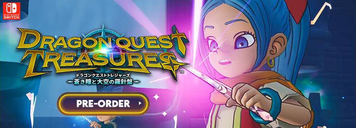 Dragon Quest, Dragon Quest Treasures, Square Enix, Nintendo Switch, Switch, US, Europe, Japan, gameplay, features, release date, price, trailer, screenshots