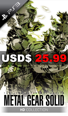 Metal Gear Solid HD Collection Konami