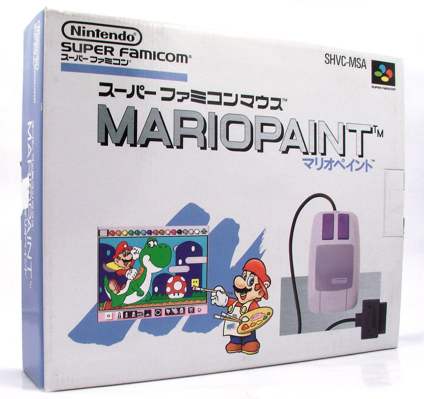 mario paint with mouse