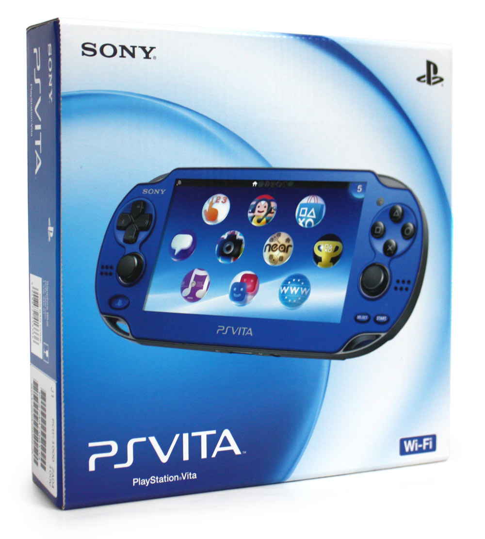 Psvita Playstation Vita Wi Fi Model Sapphire Blue