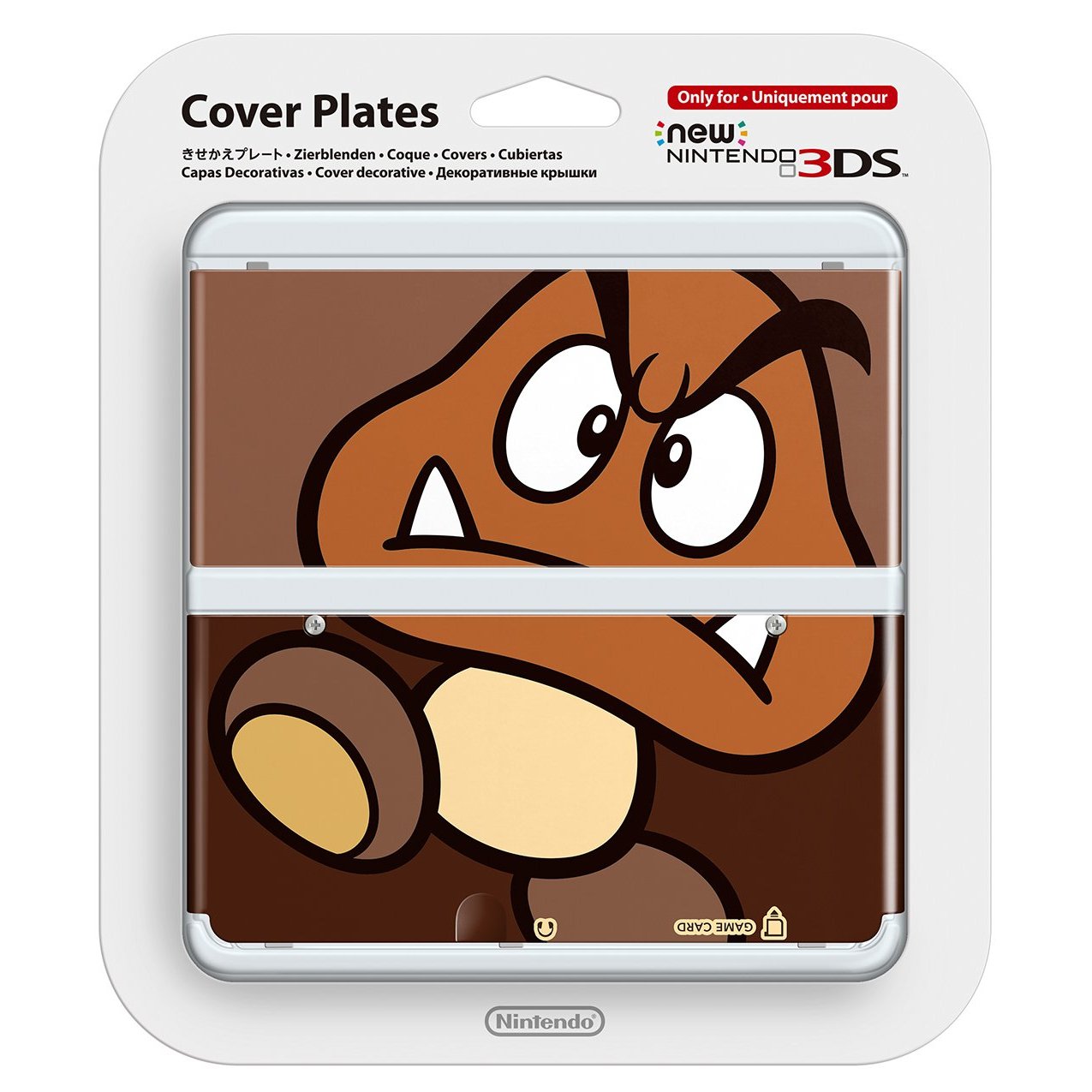 New Nintendo 3DS Cover Plates No.051 (Goomba)