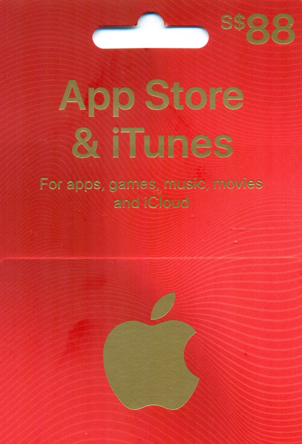 iTunes Card (SGD$ 88 / for Singapore accounts only) Digital