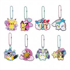 POKEMON LAME RUBBER COLLECTION 2 (SET OF 8 PIECES) SK Japan