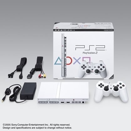 playstation 2 black and white