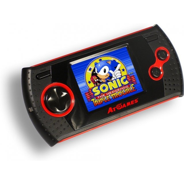 portable video game player